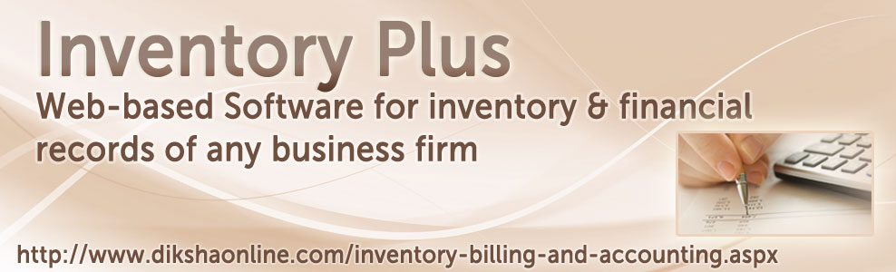 online Software for inventory & financial records of any business firm